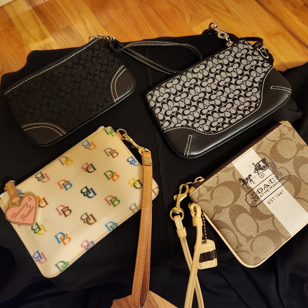 Coach wristlets $25 each
